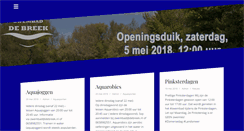 Desktop Screenshot of debreek.nl